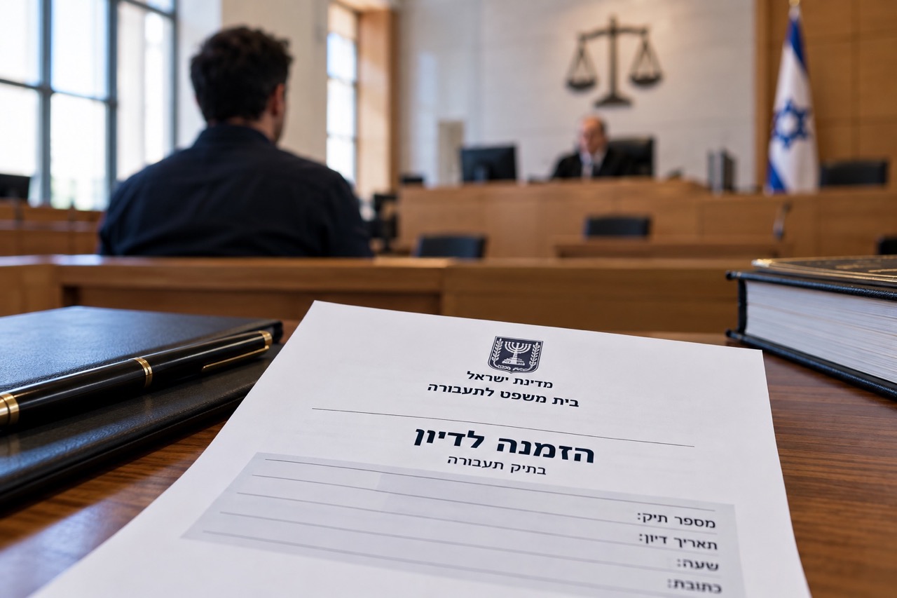 קיבלתם זימון לבית משפט לתעבורה? כך תתכוננו לדיון