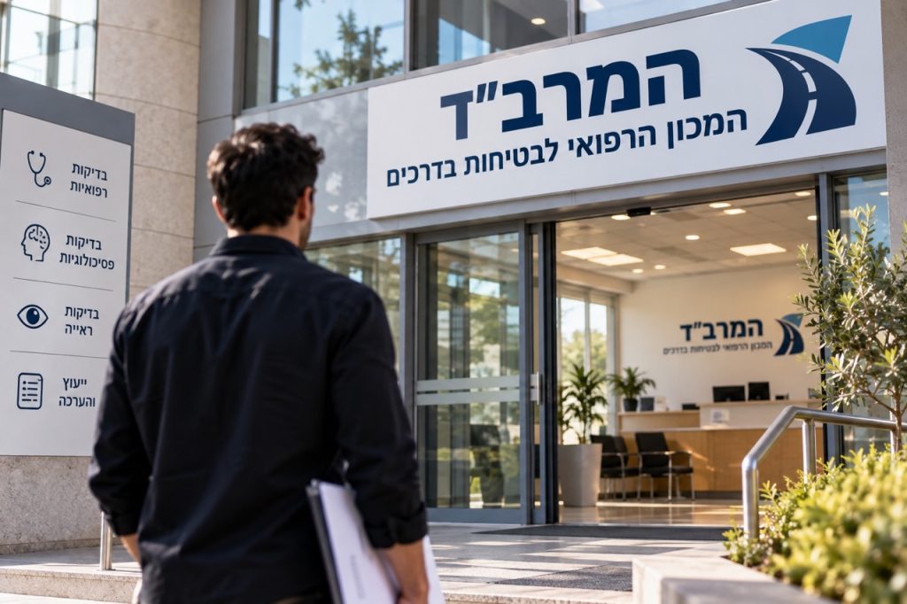 זימון למרב"ד - איך מתכוננים לבדיקות במכון הרפואי לבטיחות בדרכים?